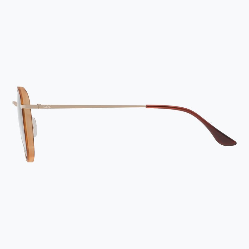 GOG Elektra matt braun demi/gold Sonnenbrille 3
