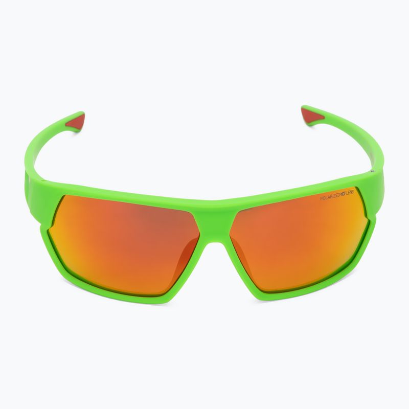 GOG Zonda matt neongrün/rot Sonnenbrille 3