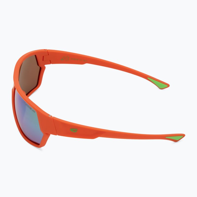GOG Zonda matt neon orange/grün Sonnenbrille 4
