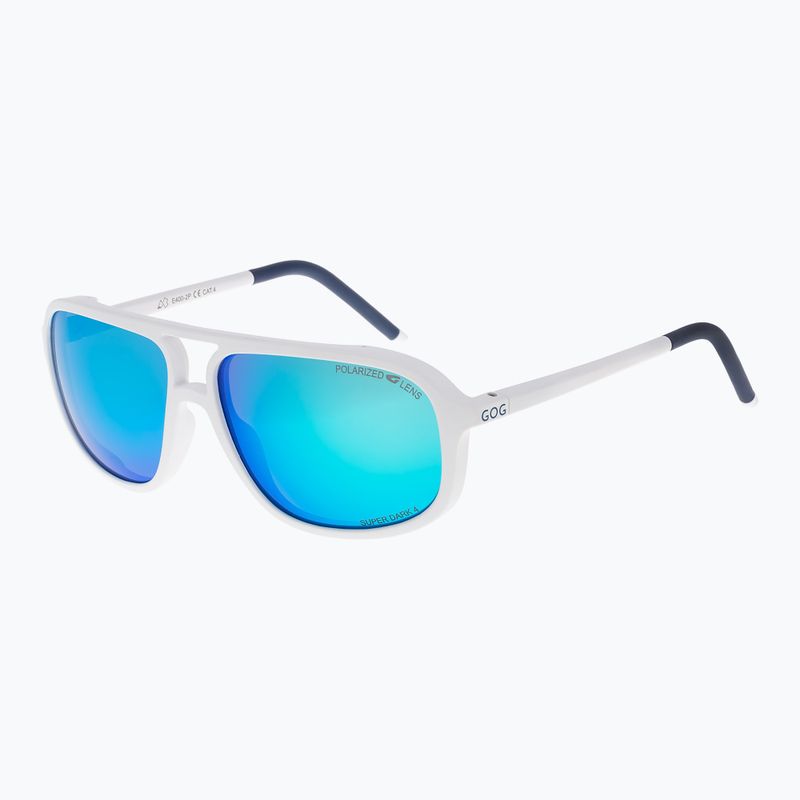 GOG Everest Sonnenbrille matt weiß/marineblau 2