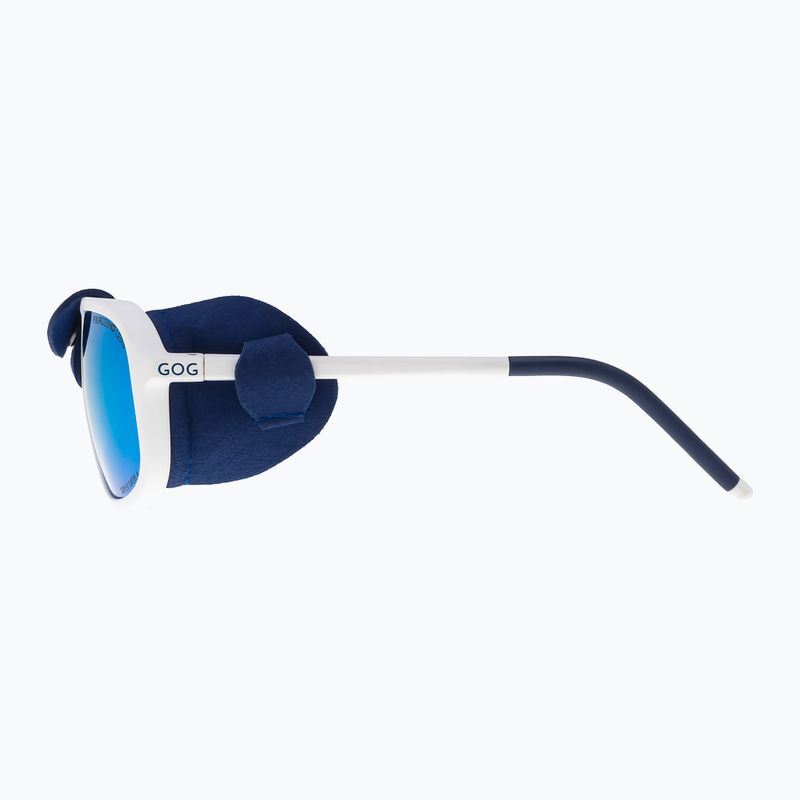 GOG Everest Sonnenbrille matt weiß/marineblau 4
