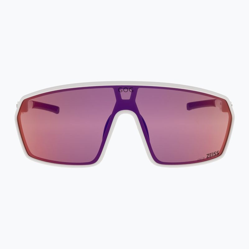 GOG Freya matt weiß/schwarz/reflex Infrarot-Sonnenbrille 2