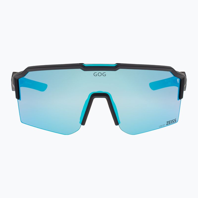 GOG Valhalla Sonnenbrille matt schwarz/reflex himmelblau 2