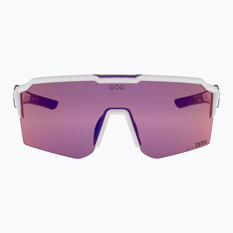 GOG Valhalla matt weiß/schwarz/reflex Infrarot-Sonnenbrille 2