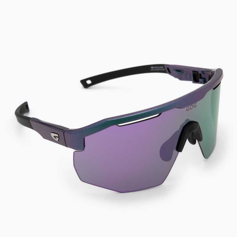 Sonnenbrille GOG Argo metallic purple/green reflex purple 2