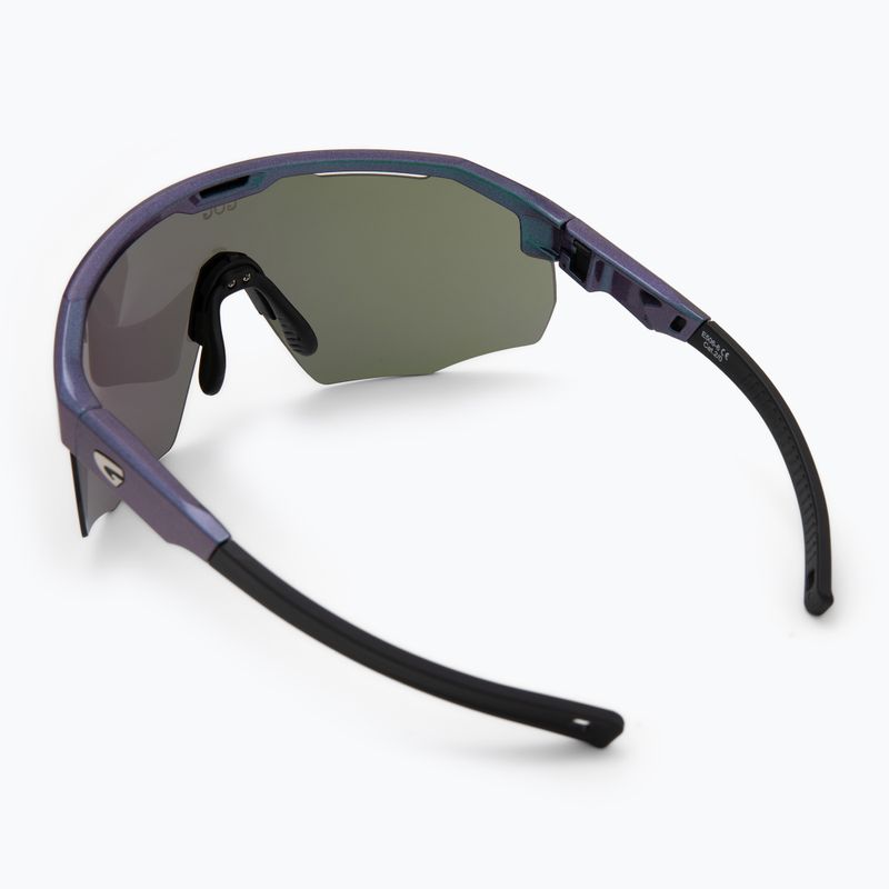 Sonnenbrille GOG Argo metallic purple/green reflex purple 3