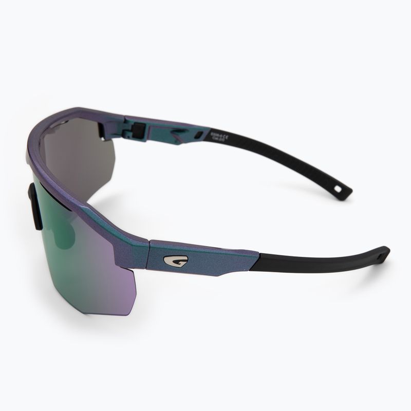 Sonnenbrille GOG Argo metallic purple/green reflex purple 5