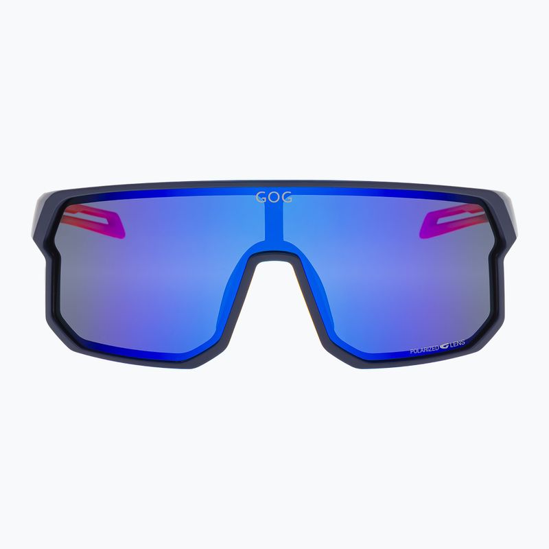 Sonnenbrille GOG Vidar matt navy blue/orange reflex blue 2