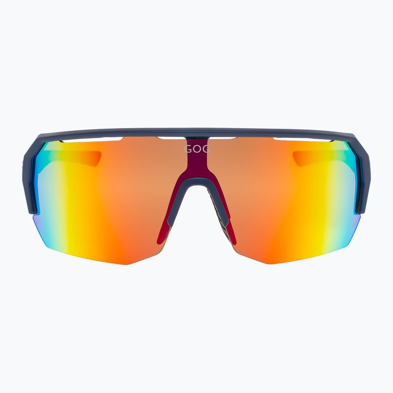 Sonnenbrille GOG Bragi navy blue/red reflex black/red 2