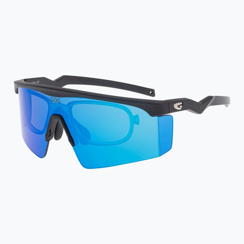 Sonnenbrille GOG Sigurd matt black/reflex white/blue 2