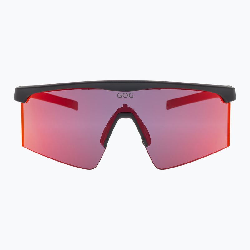Sonnenbrille GOG Sigurd matt black/reflex black/red 2