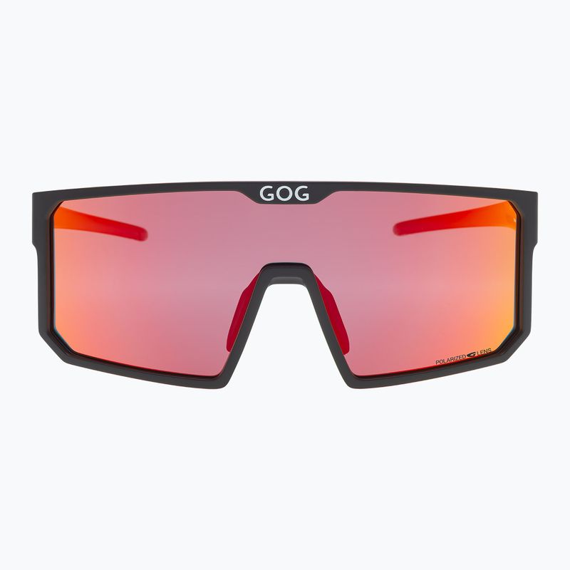 Sonnenbrille GOG Maat matt black/reflex red 2