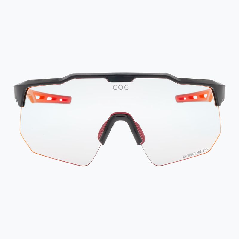 Sonnenbrille GOG Loki black/red reflex red 2