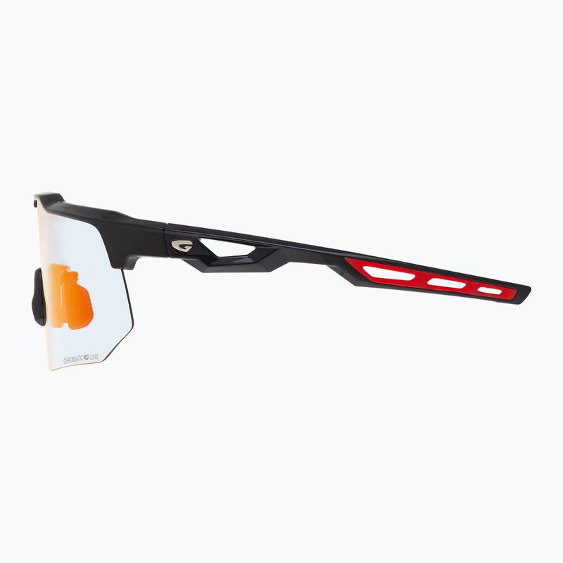 Sonnenbrille GOG Loki black/red reflex red 3