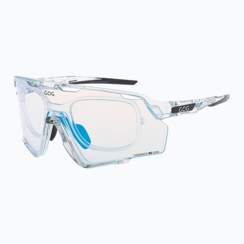 Sonnenbrille GOG Prometheus selbsttönend blue/black reflex blue 2