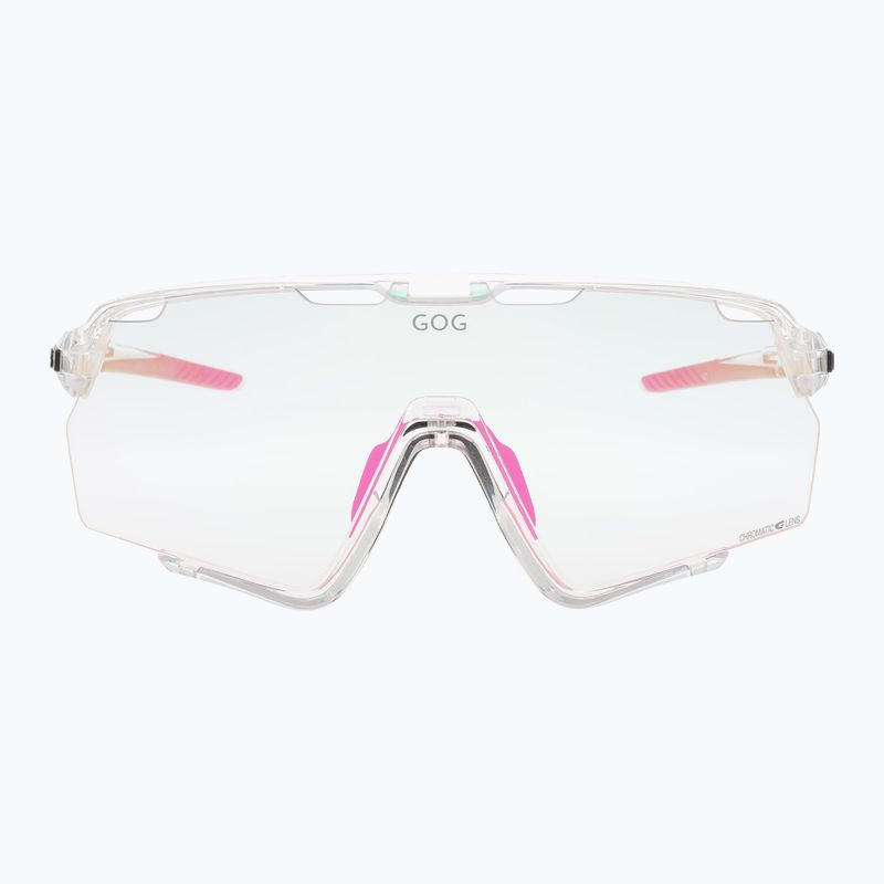 Sonnenbrille GOG Prometheus photochromic pink/black reflex pink 3