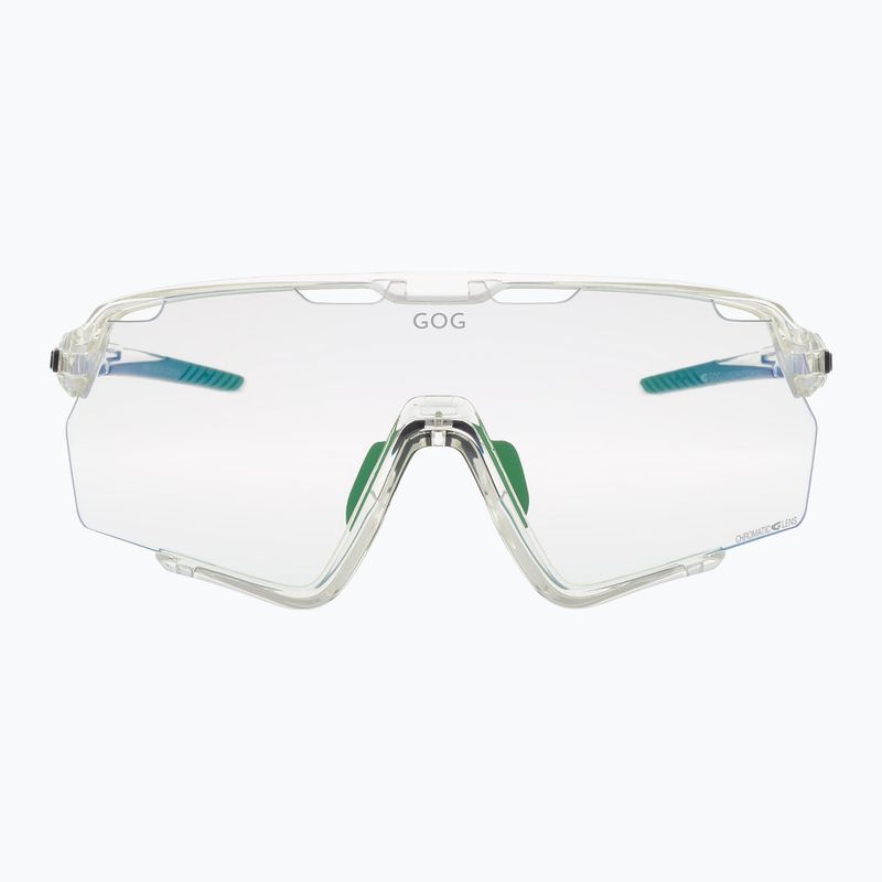 Sonnenbrille GOG Prometheus photochromic green/black reflex green 3