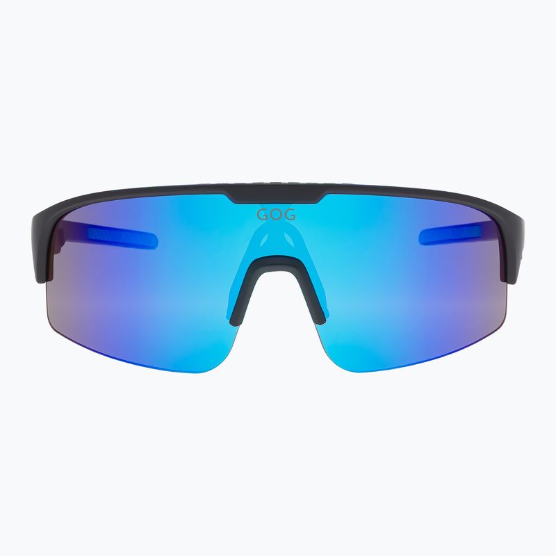 Kinder-Sonnenbrille GOG Petra matt black/blue reflex blue 6