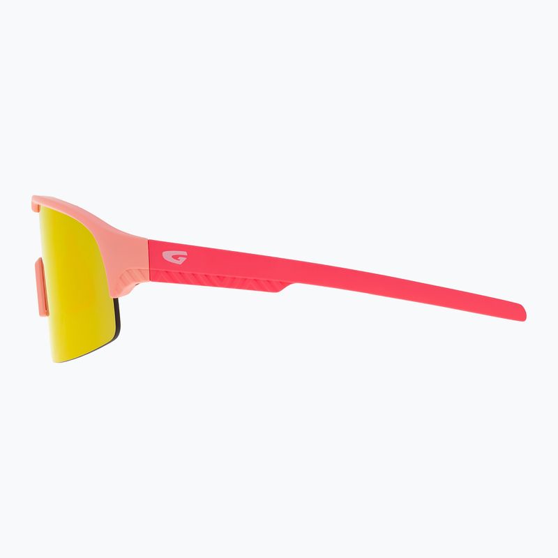 Kinder-Sonnenbrille GOG Petra matt light pink/pink reflex red 7