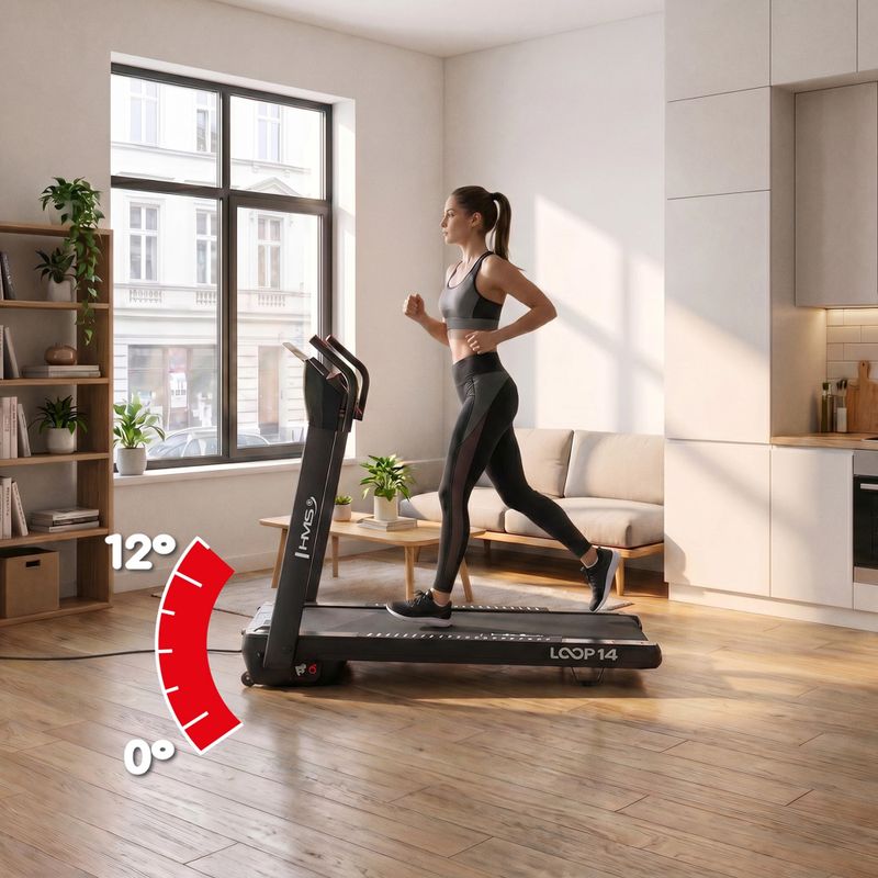 Elektrisches Laufband HMS LOOP14 black 16