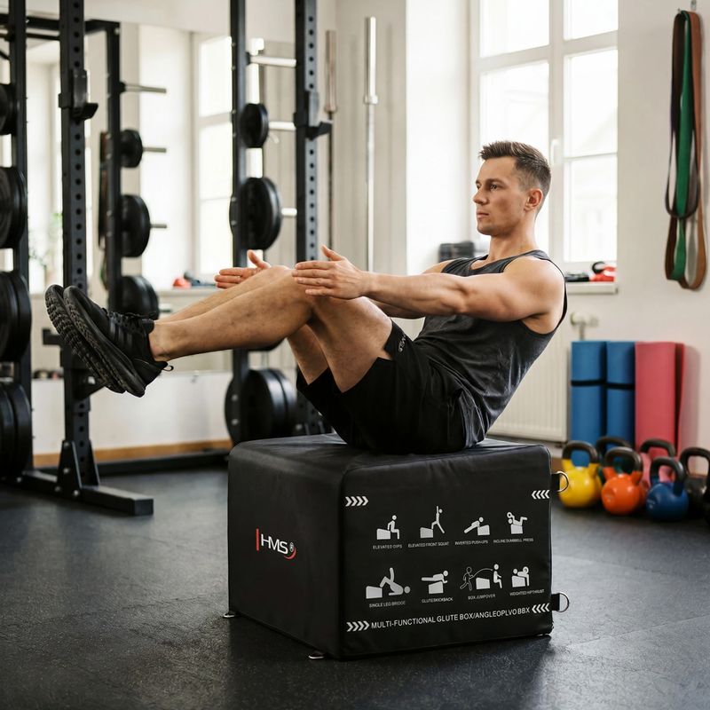 Sprungkasten HMS HTB61 Hip Thrust black 8