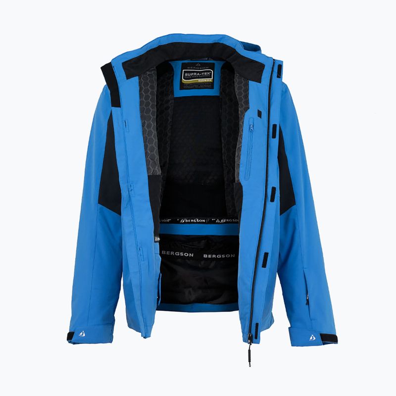 Skijacke Herren BERGSON Object Stx ibiza blue 3