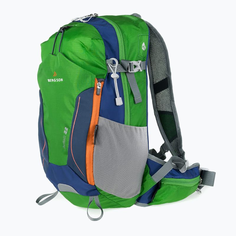 BERGSON Brisk 22 l grüner Rucksack 2