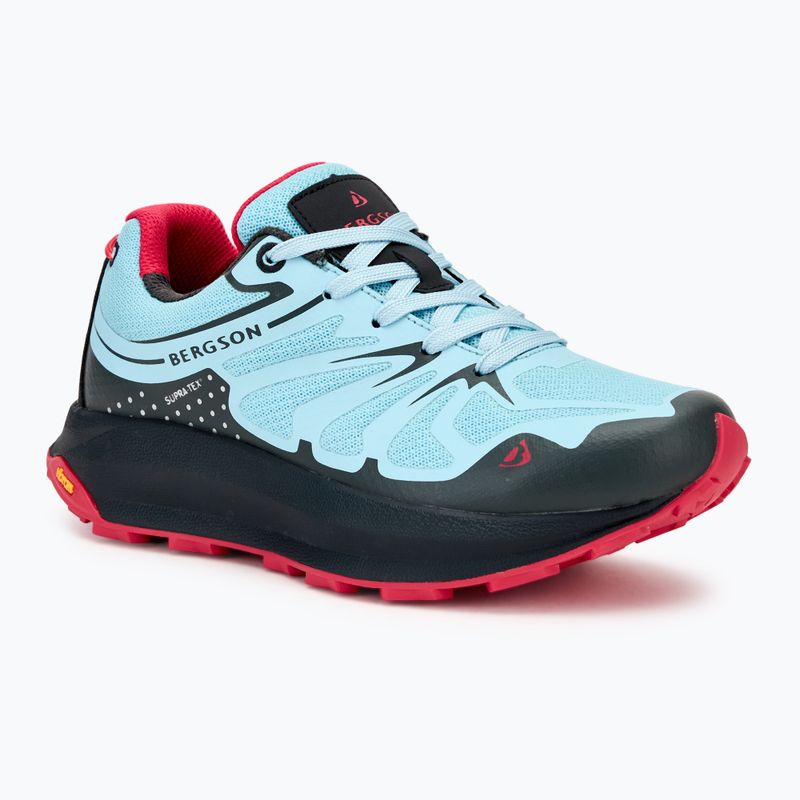 Schuhe Trekking Damen BERGSON Guera Low STX light blue