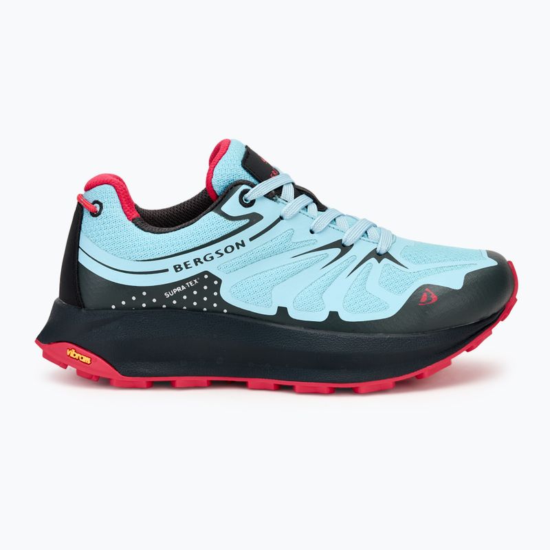 Schuhe Trekking Damen BERGSON Guera Low STX light blue 2