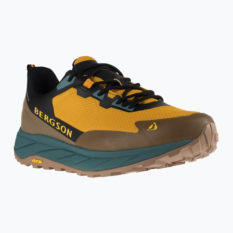 Schuhe Trekking Herren BERGSON Jabal Low STX yellow / brown 8