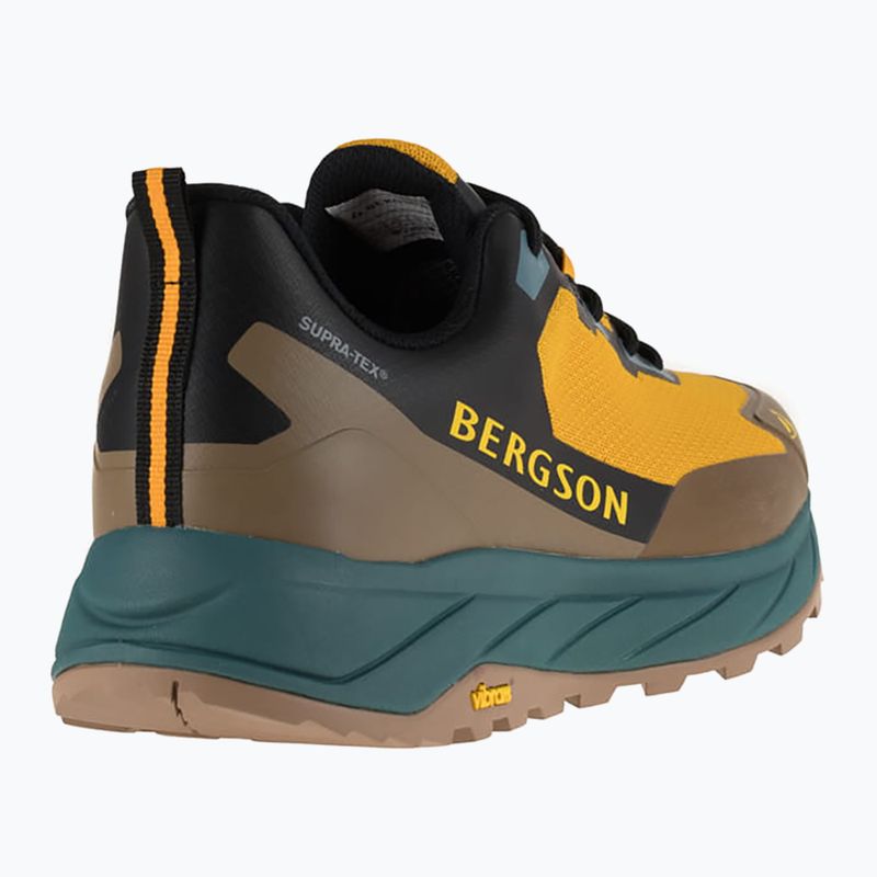 Schuhe Trekking Herren BERGSON Jabal Low STX yellow / brown 12