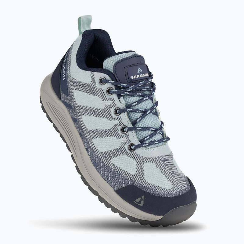 Schuhe Trekking Damen BERGSON Sirbal Low STX light blue 11