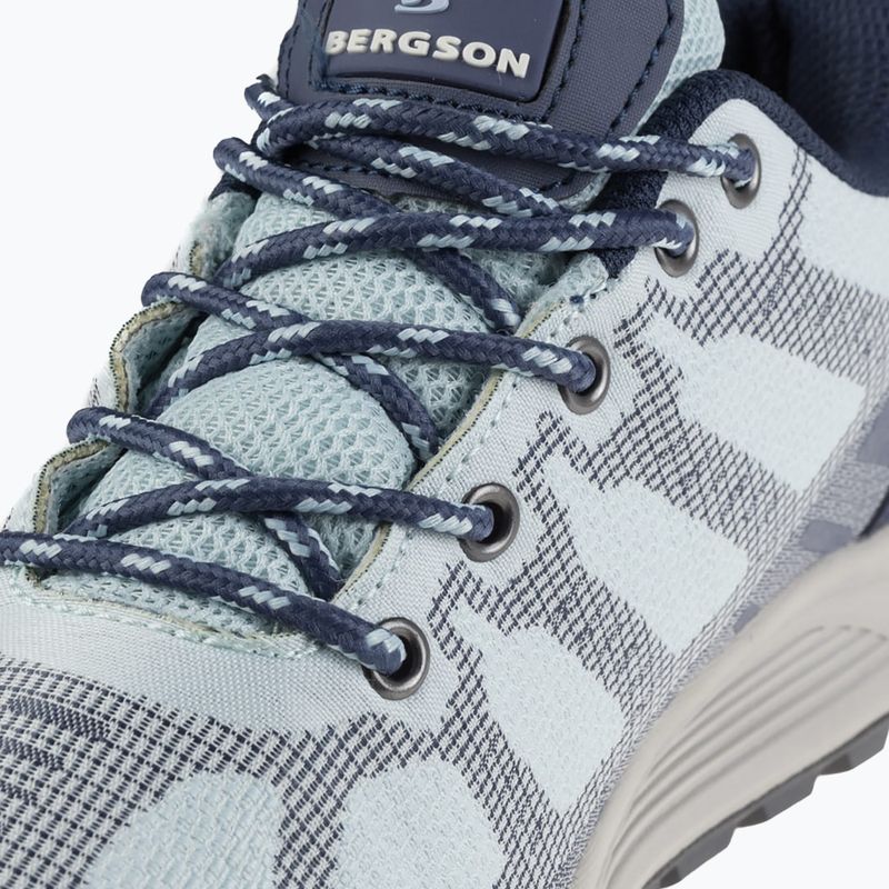Schuhe Trekking Damen BERGSON Sirbal Low STX light blue 15
