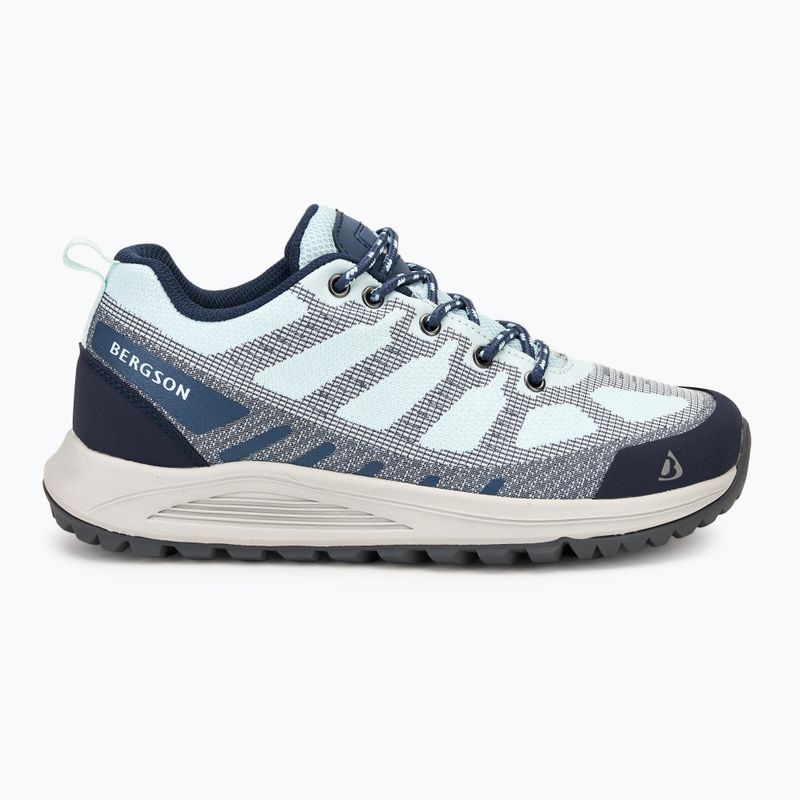 Schuhe Trekking Damen BERGSON Sirbal Low STX light blue 2