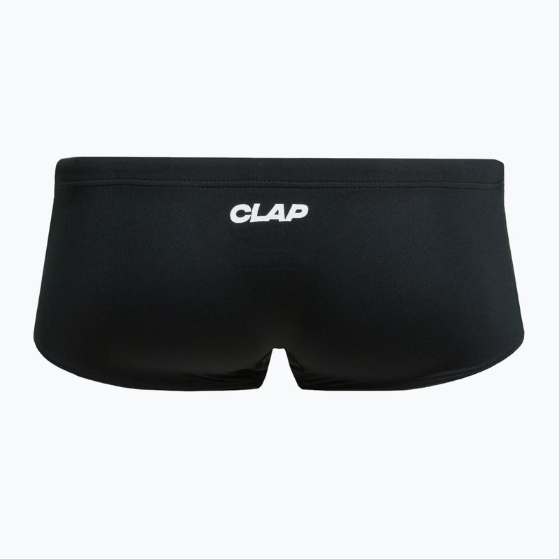 Herren Badehose CLap Slip schwarz CLAP106 2