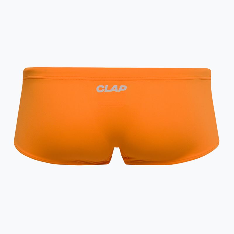 Herren Badehose CLap Orange Slip CLAP108 2