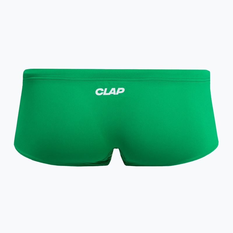 Herren Badehose CLap Grüner Slip CLAP110 2