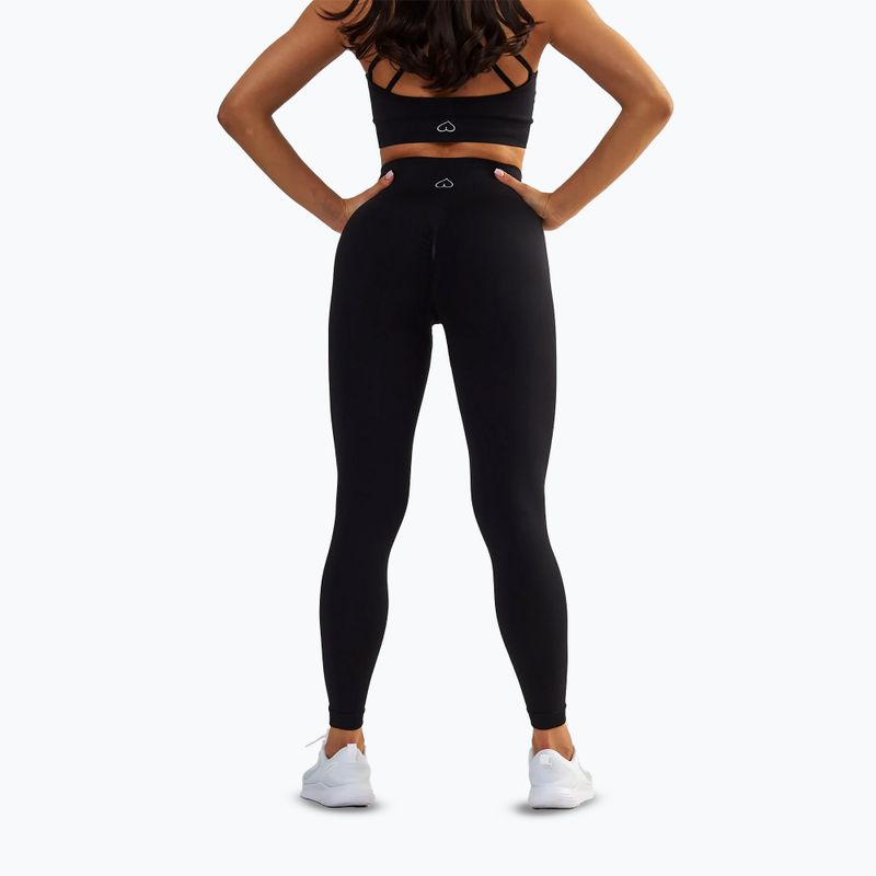Leggings Training Damen BeShaped Gym Queen black 4