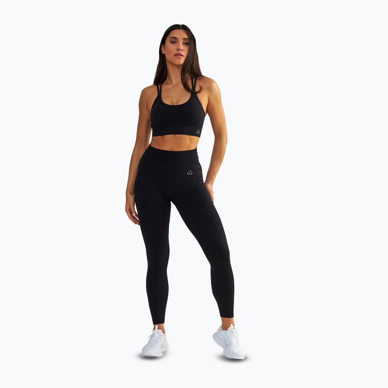 Leggings Training Damen BeShaped Shape Up dark black 2