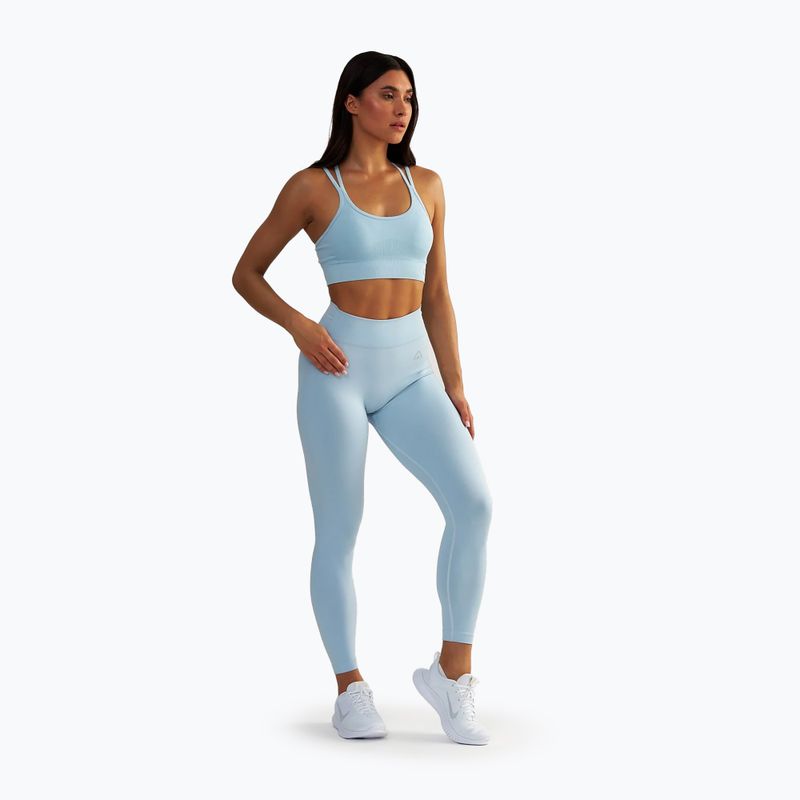 Leggings Training Damen BeShaped Shape Up dark light blue 2