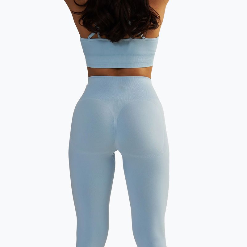 Leggings Training Damen BeShaped Shape Up dark light blue 6