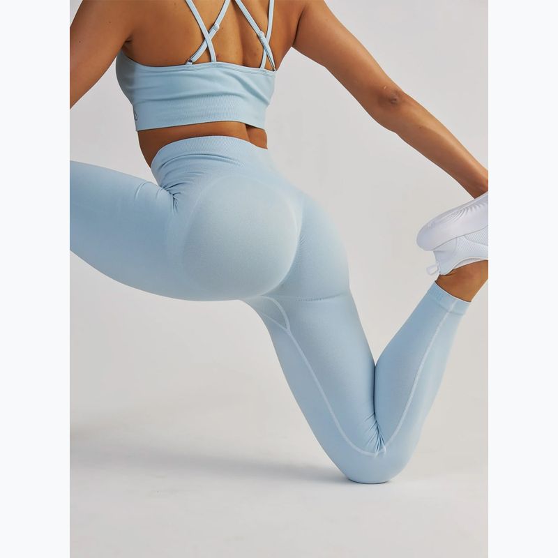 Leggings Training Damen BeShaped Shape Up dark light blue 7