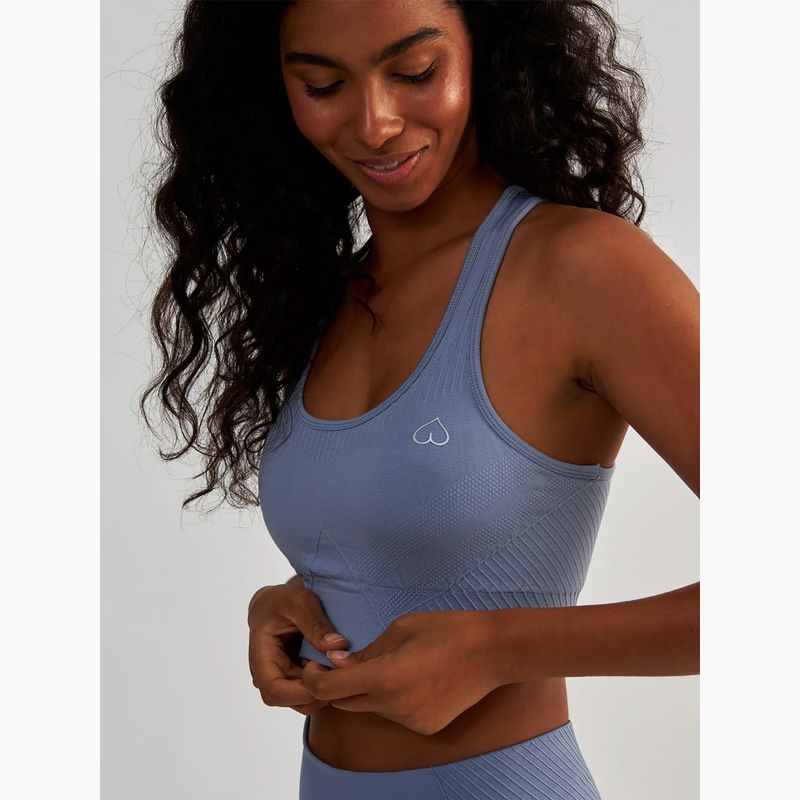 Trainings Top Damen BeShaped Femme Force light blue 4