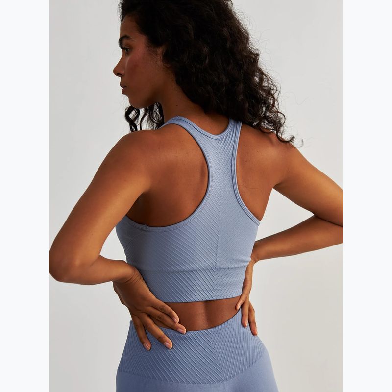 Trainings Top Damen BeShaped Femme Force light blue 5
