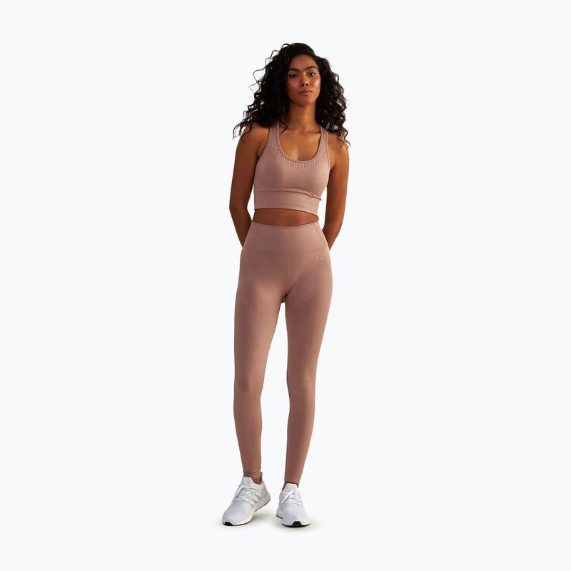 Trainings Top Damen BeShaped Femme Force Rosa-gold 2