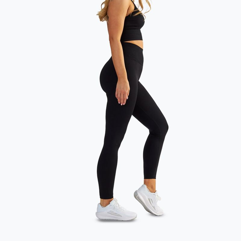 Leggings Training Damen BeShaped Body Boost black 4