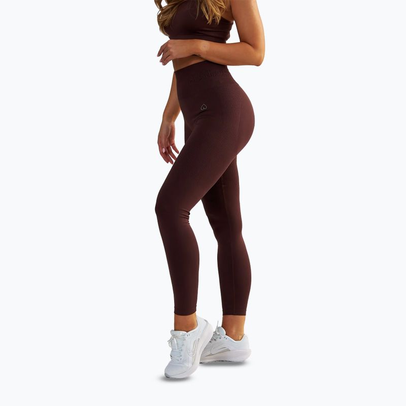 Leggings Training Damen BeShaped Body Boost brown 6