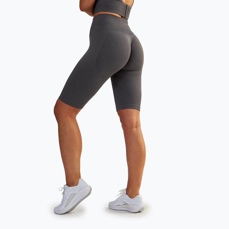 Shorts Training Damen BeShaped Body Boost grey 4