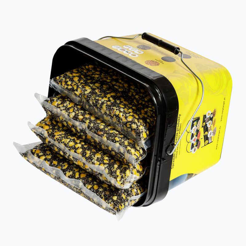 Körnermischung Karpfen Target Mais-Kongo 50% + Eimer 10 l