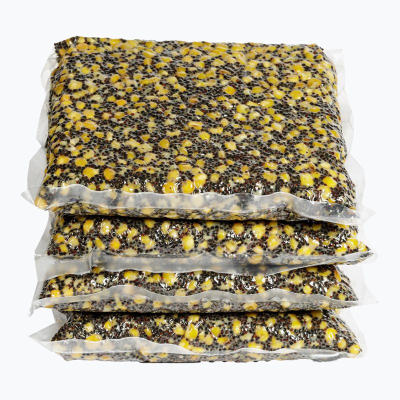 Samenmischung Carp Target Mais-Hanf-Raps 33% + Eimer 10 l 4